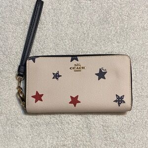Coach Star Wristlet Wallet